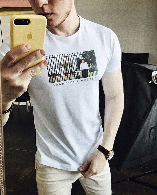 Мужская\Женская футболка 100% хлопок - ПАБЛО ЭСКОБАР Черновцы - изображение 1