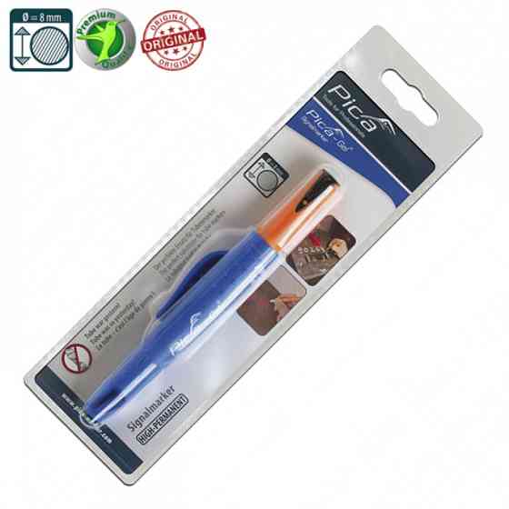 Маркер водо-термостійкий PICA GEL Signal marker чорний 2-8 мм Одеса