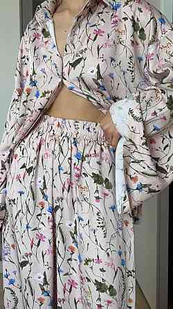 Жіночий костюм в піжамному стилі S-M Харків