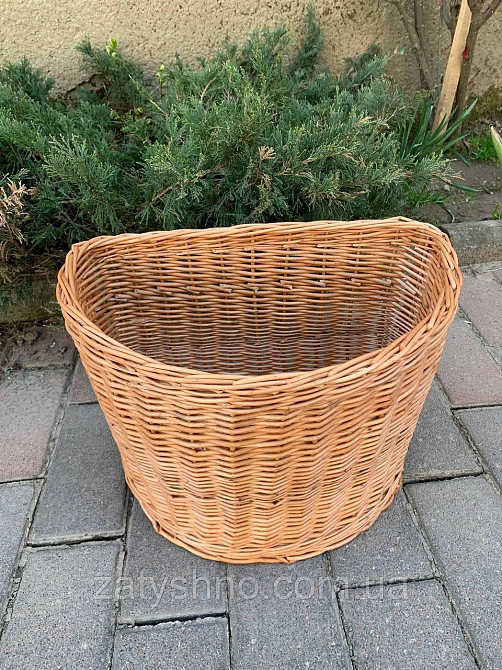 Велосипедная корзина из лозы на руль Киев - изображение 8