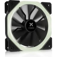 Кулер до корпусу Vinga LED fan-01 white Киев - изображение 1