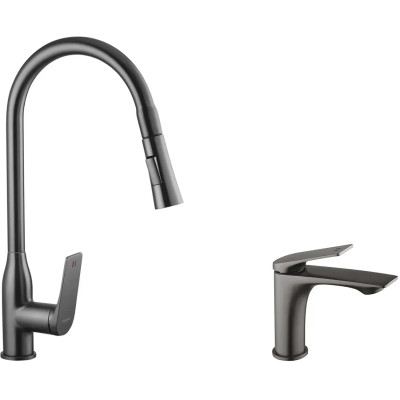 Смеситель Kroner Graz-GRP030-T + змішувач Graz-GRP010 (CVS30148) Винница - изображение 1