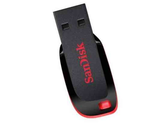 Флеш-накопитель SanDisk USB 2.0 Cruzer Blade 32Gb Black/Red Киев