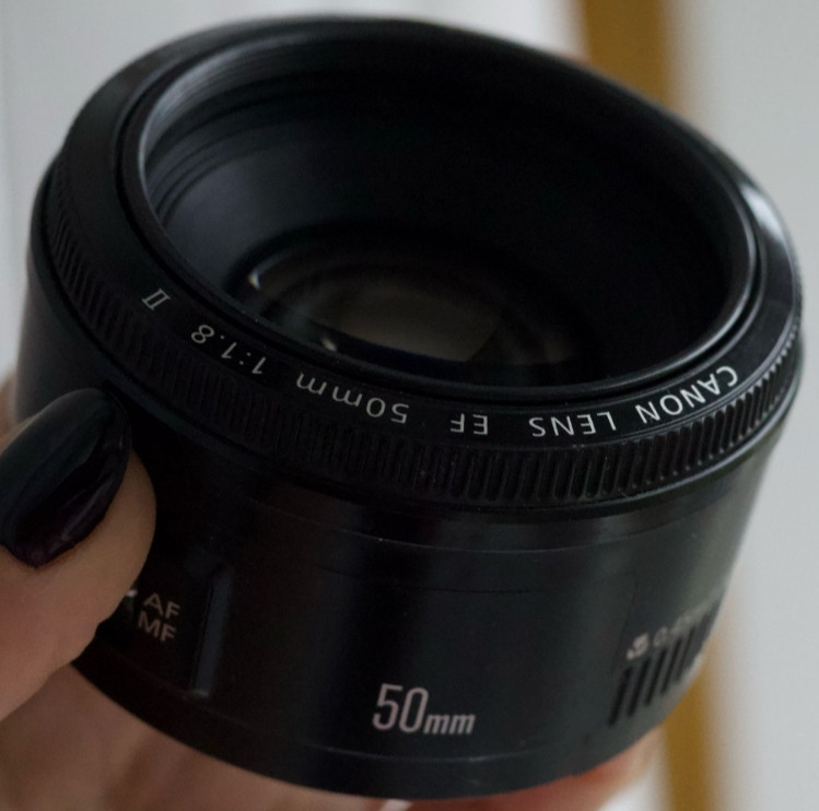 Объектив Canon EF 50mm 1.8 Киев - изображение 1