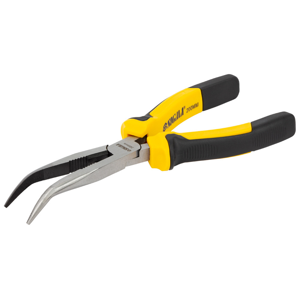 Sigma Длинногубцы изогнутые 200мм Standard SIGMA (4356541) Коломыя - изображение 2