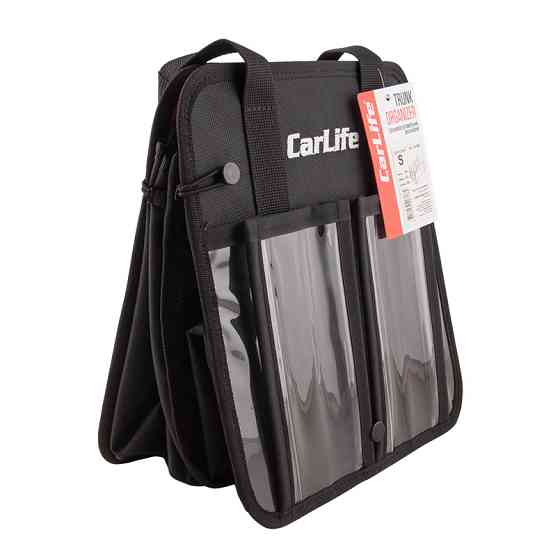Сумка органайзер CarLife (трансформер) S 52х26х28см Тк. PVC 1680 D чорна Львів