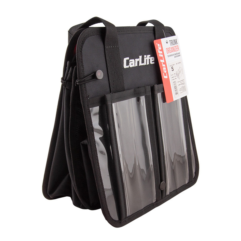 Сумка органайзер CarLife (трансформер) S 52х26х28см Тк. PVC 1680 D чорна Львів - фото 2