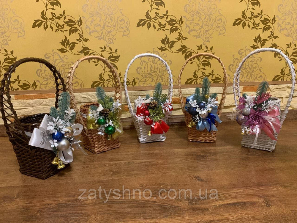 Корзина из лозы под литровую банку Киев - изображение 3