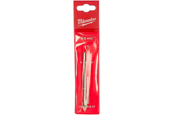 Сверло по стеклу и плитке 8.0х95 мм Milwaukee 4932363887 Коломыя - изображение 1