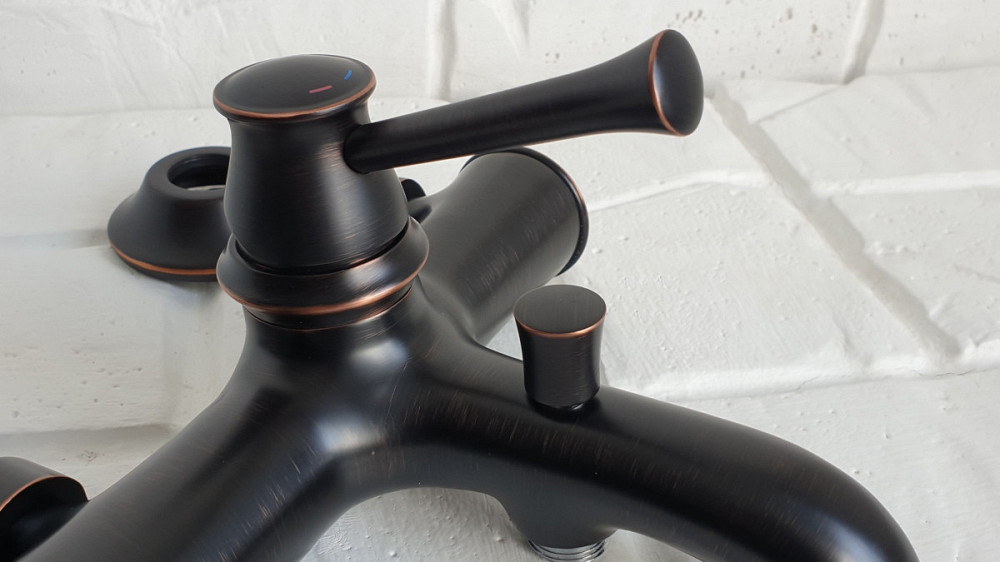 Змішувач для ванни Imprese Podzima Zrala ZMK02170804, чорний Київ - фото 5