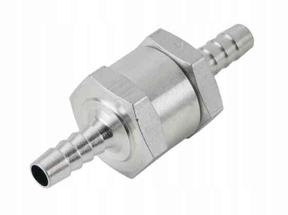 Обратний клапан 8 мм для бензонасоса алюмінієвий Київ