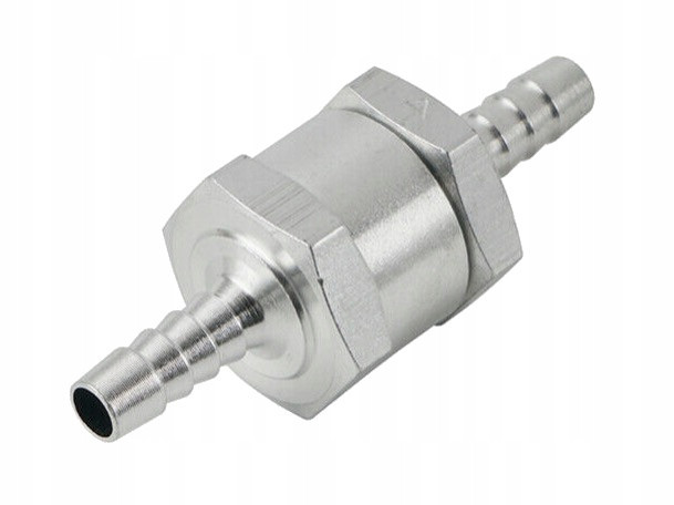 Обратный клапан 8 мм для бензонасоса алюминиевый Киев - изображение 1