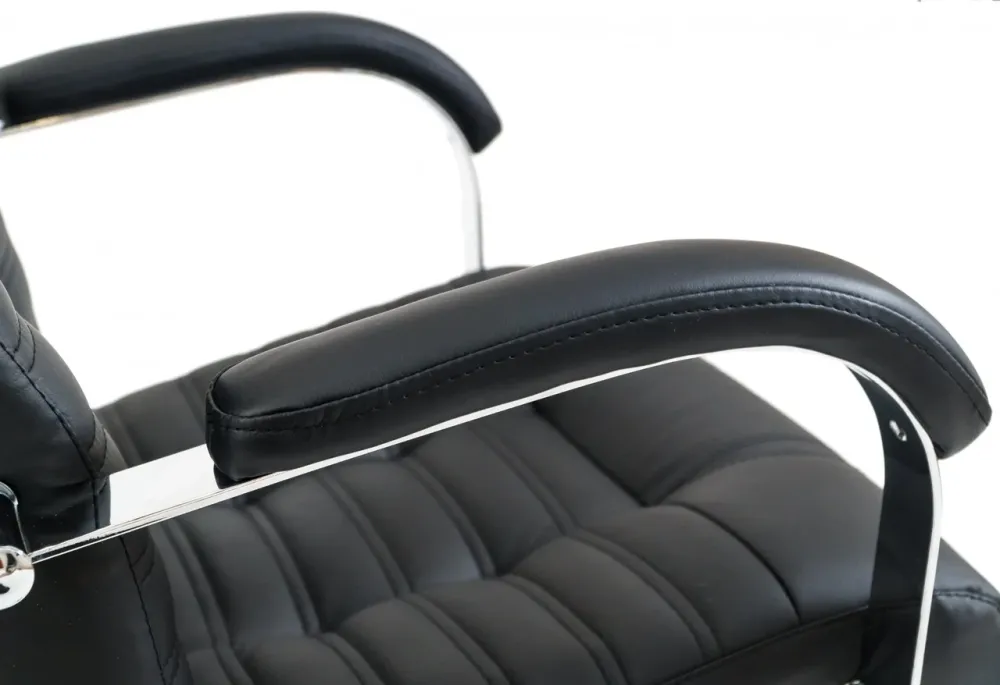 Офісне Крісло Керівника Richman Atlant Fly 2230 Хром М3 MultiBlock Чорний Київ - фото 4