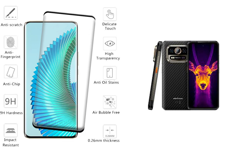 Захисне скло HyperGlass Pro для Ulefone Armor 25T, Armor 25T Pro – максимальна чутливість та захист Київ - фото 2