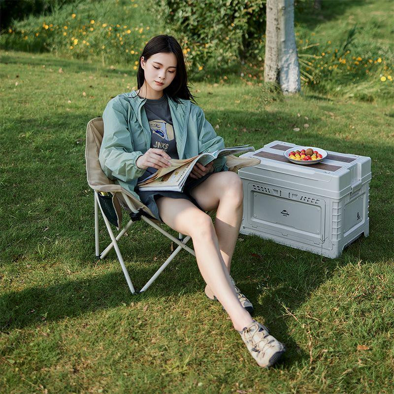 Складаний туристичний стілець Naturehike CNH23JU13002 (Графіт) Вінниця - фото 10