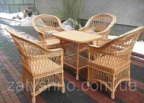 Плетеная мебель из лозы для ресторанов, кафе, бара Киев - изображение 1