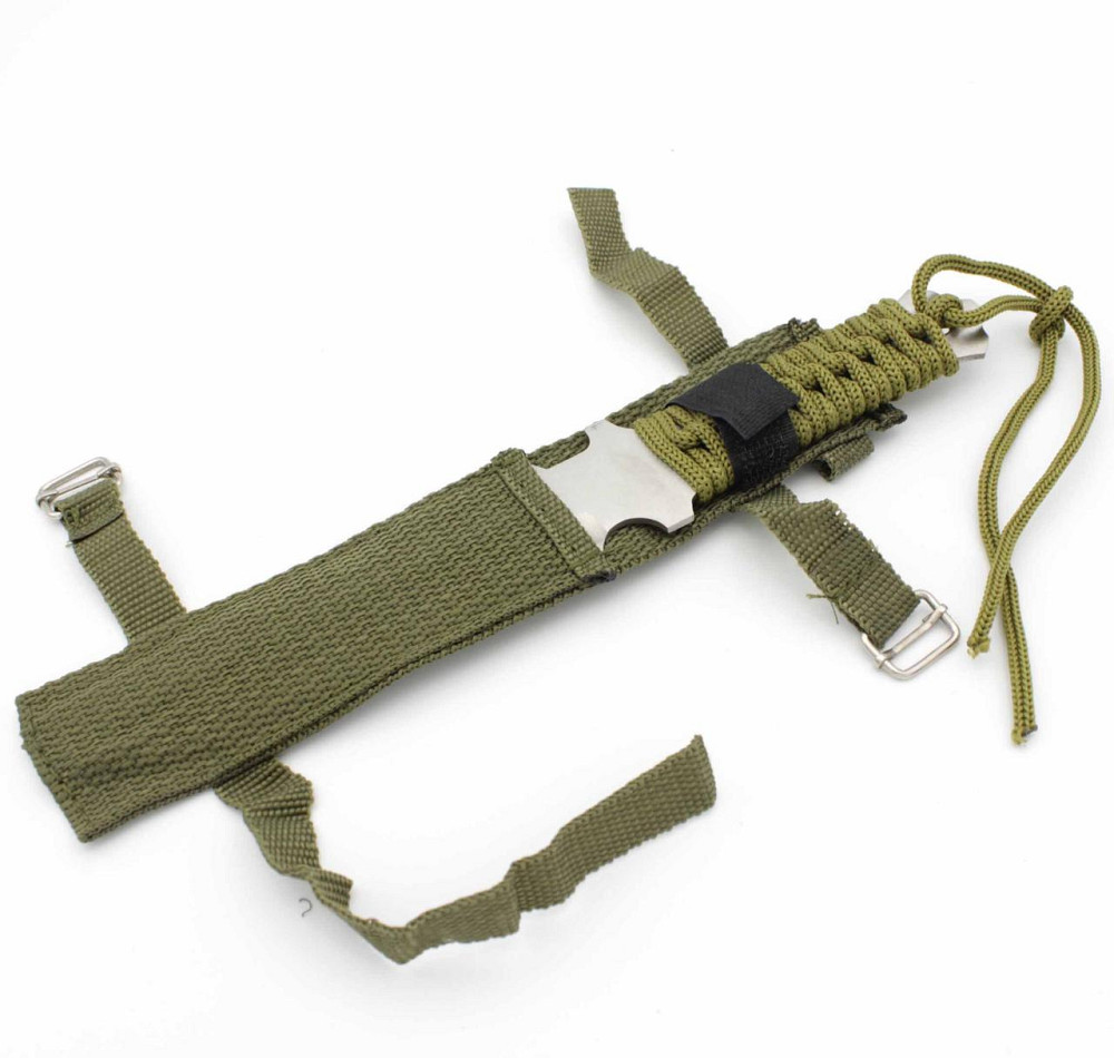 Ніж для мет. в чохлі (з зазубринами) U58 Дніпро - фото 2