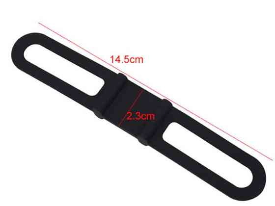 Тримач для ліхтарика силіконовий DJ-004 Feel Fit чорний Бровари