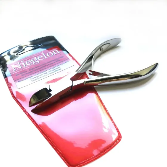 Кусачки для педикюра и ногтей Niegelon удлиненные ручки и режущая часть Киев