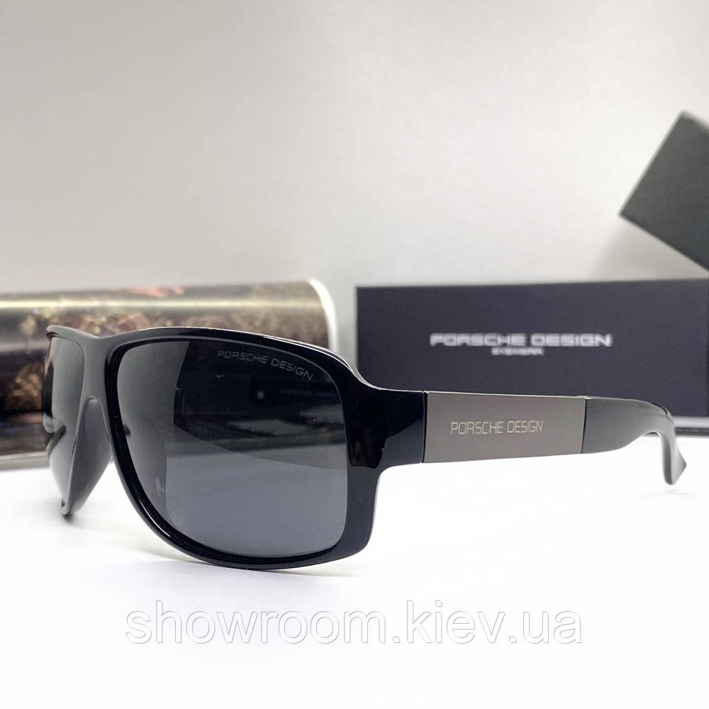 Чоловічі сонцезахисні окуляри з поляризацією Porsche Design (0975) Київ - фото 3