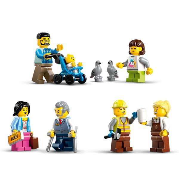 Конструктор LEGO City Центральний залізничний вокзал 752 деталі (60469) Харків - фото 14