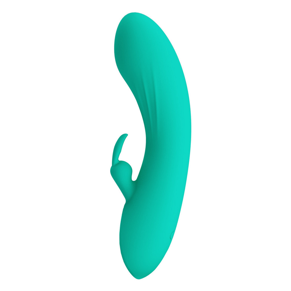 Вибратор-кролик PRETTY LOVE DJ Stick бирюзовый, 12.7 х 2.7 см Sex Aura Киев - изображение 2