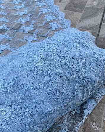 Тканина/опт/тюль блакитна — від 3 м. 110грн/м Київ