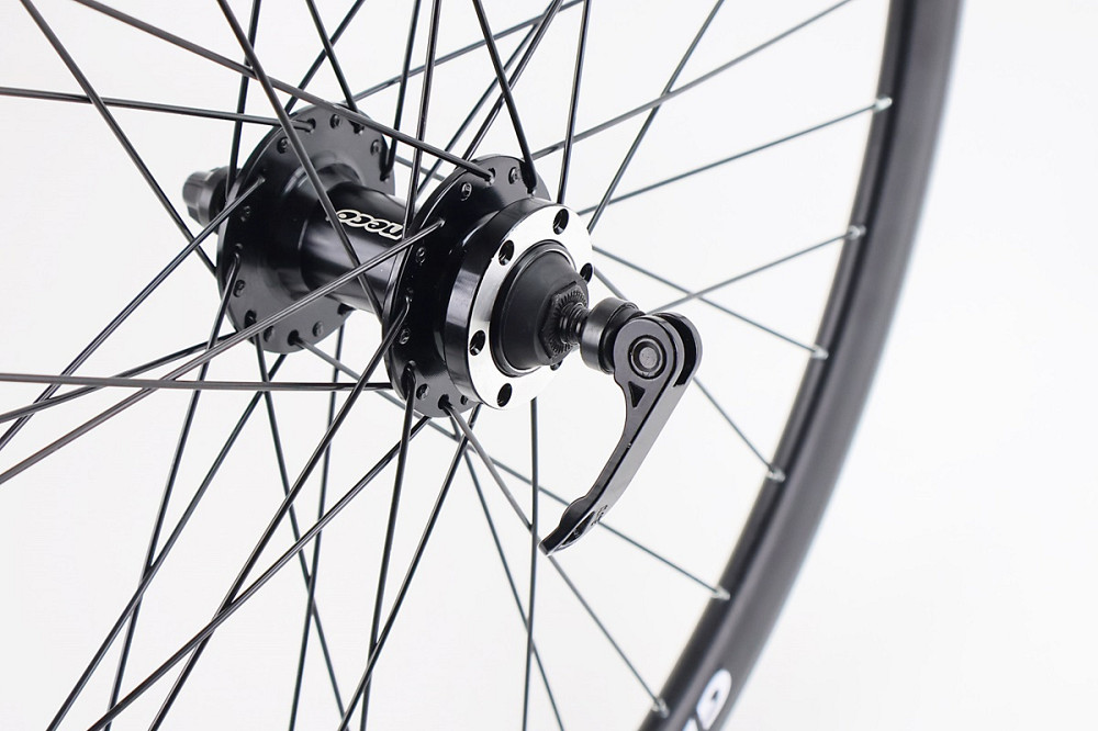 Колесо 27,5" переднє Disk-brake, обід "крапля" та втулка 14Gx36H алюмінієві NECO MS37F, кріпл. ексцентрик, "GRAVITY" Киев - изображение 4