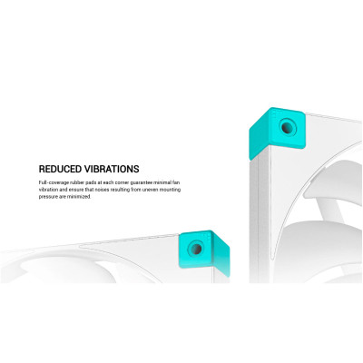 Кулер для корпуса Deepcool FD14 WH Винница - изображение 7