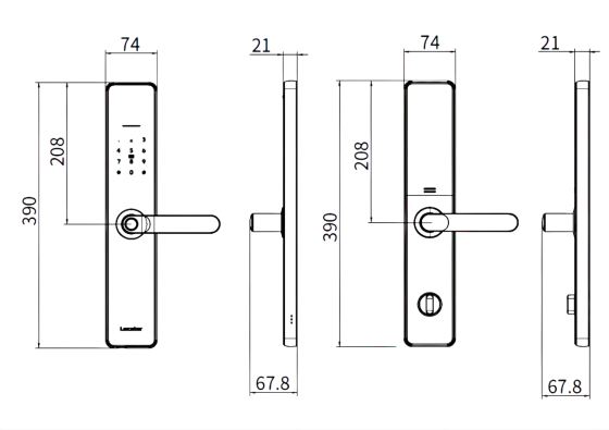 PES Patron розумний замок з Wi-Fi модулем Київ