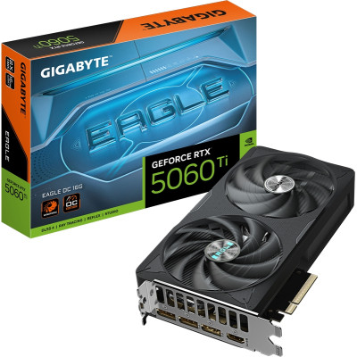 Видеокарта GIGABYTE GeForce RTX5060Ti 16Gb EAGLE OC (GV-N506TEAGLE OC-16GD) Винница - изображение 3