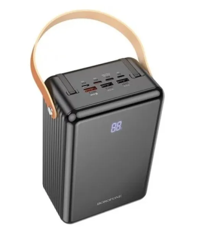 Універсальна зарядна батарея Borofone BJ32 80000mAh Terra 22.5W+PD20W (Чорний) Вінниця
