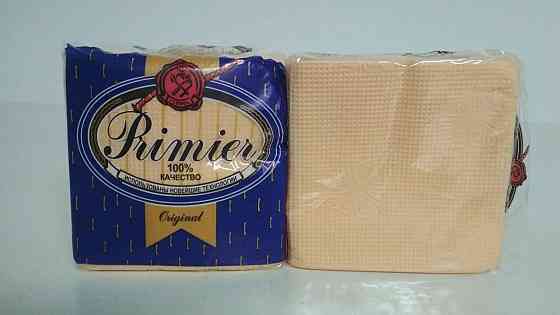 Бумажные Cалфетки 55лист Премьер  Абрикос (10 пачка) Харьков