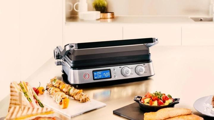Гриль Braun MultiGrill 9 CG 9040 нержавіюча сталь із чорним Харьков - изображение 9