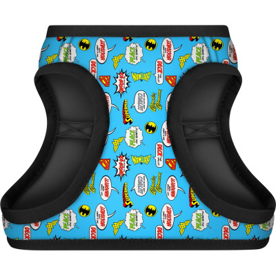 Шлей для собак WAUDOG Clothes с QR паспортом "Лига Справедливости в голубом" XS1 (1001-4002) Винница - изображение 2