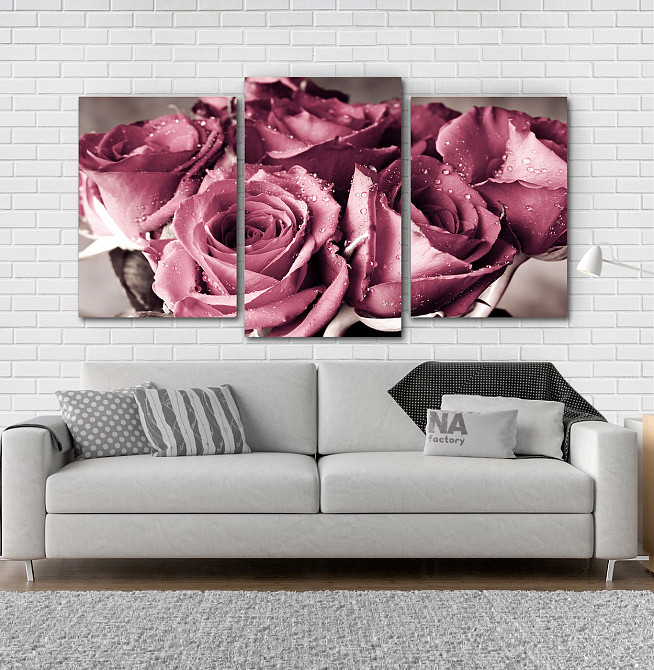 Модульна картина Букет Троянд Art-118_3 Київ - фото 2