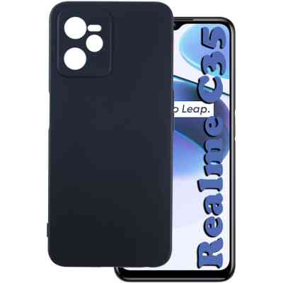 Чохол до мобільного телефона BeCover Realme C35 Black (708125) Вінниця