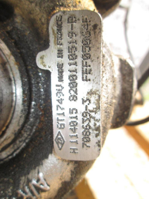 Турбіна Renault Scenic II 1.9 dci 2005-2009 (8200110519-B) Ковель - изображение 2