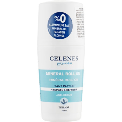 Дезодорант Celenes Термальний роликовий Без запаху 75 мл (7350104248185) Вінниця - фото 1