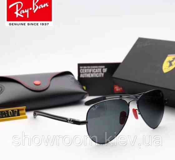 Сонцезахисні чоловічі окуляри в стилі RAY BAN 8307 (002/62) Lux Київ