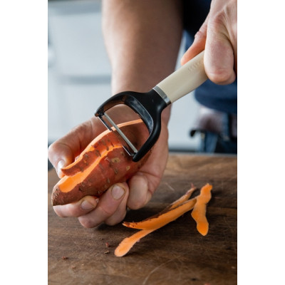 Овощечистка KitchenAid Coreline, горизонтальна 18,8 см, кремовий (KAG145OHACE) Винница - изображение 6