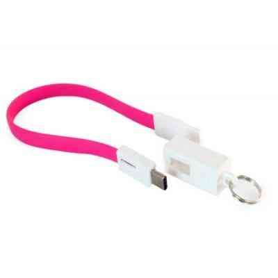 Дата кабель USB 2.0 AM to Type-C 0.18m pink Extradigital (KBU1788) Вінниця