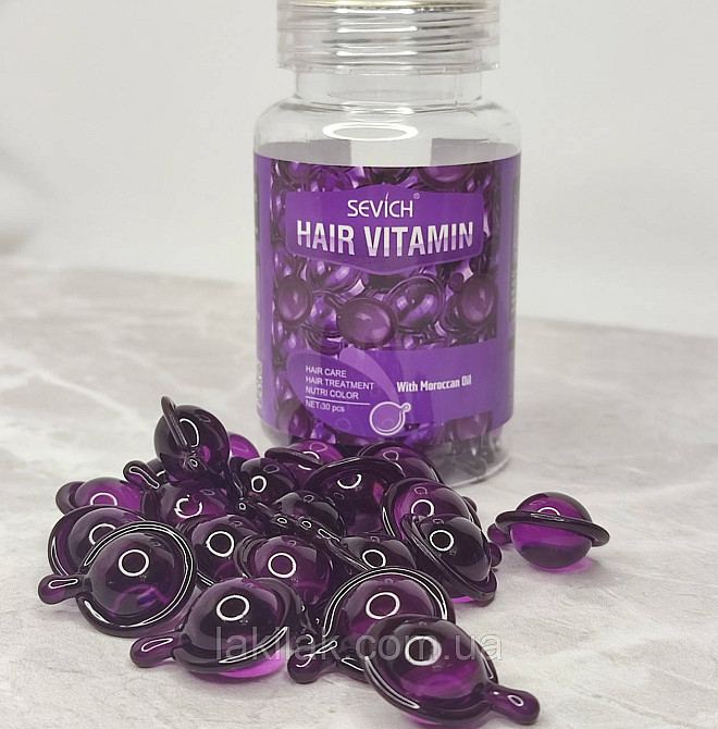 Капсули після хімії, фарбування, стайлингу Sevich Hair Vitamin (moroccan oil) Херсон - фото 1