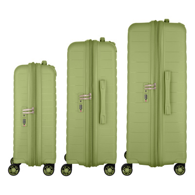 Набор чемоданов 2E Aero (L+M+S), оливково-зелені (2E-SPP-AERO-SET3-MG) Вінниця - фото 11