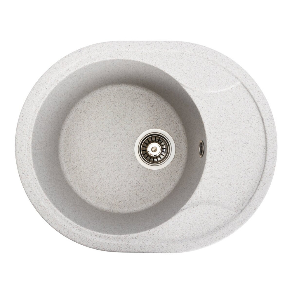 Гранітна мийка для кухні VALESO ONYX 5847 матова Топаз Коломыя - изображение 8