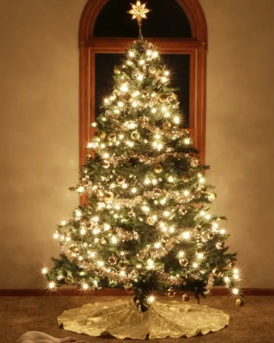 Гирлянда Конский хвост 600 LED 20 нитей длина 3 метра, желтый Коломия - фото 6