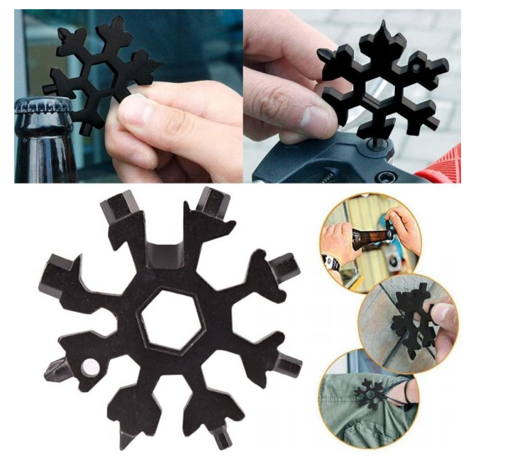 Мультитул Універсальний ключ шестигранники Сніжинка / 5626 Дніпро - фото 1