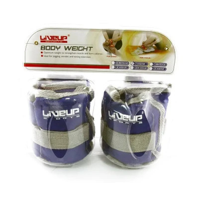 Обважнювач LiveUp Wrist/Ankle Weights LS3011-1 2 шт по 1 кг синій (6951376126303) Вінниця - фото 2