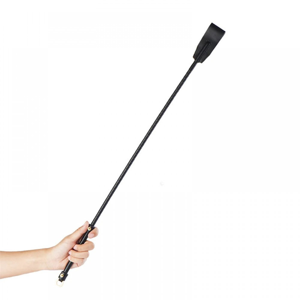 Стек шкіряний із позолотою Riding Crop UPKO Sex Aura Київ - фото 1