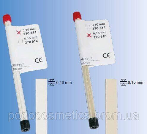 Onyclip пластины для лечения вросшего ногтя ERKODENT 0,15мм (1 пластина) Одесса - изображение 2